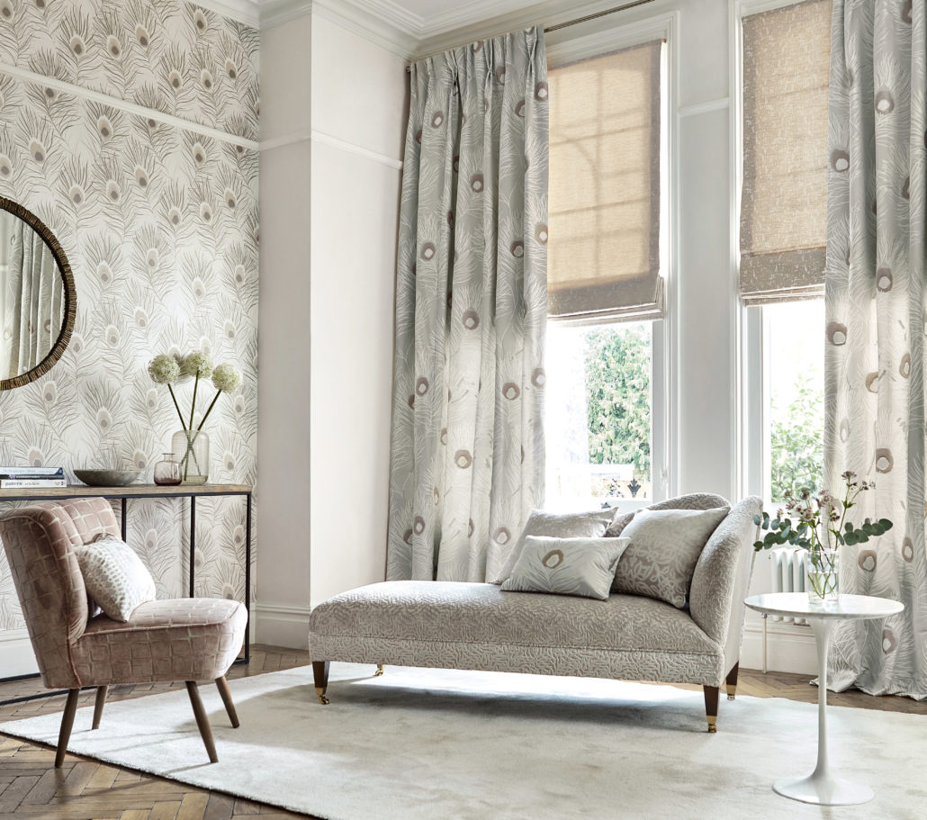 Paloma, a glamorous collection of timeless and elegant weaves and wallpapers | Malcolm Fabrics NZ