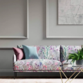 Paradise Loganberry/Raspberry/Emerald 120352 | Malcolm Fabrics NZ
