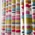 Calcine Teal / Fuchsia / Mandarin 120807 | Malcolm Fabrics NZ