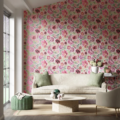 Marsha Powder/Peony/Magenta 112902 | Malcolm Fabrics NZ