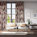 Flores Damson/Viola/Blush 120575 | Malcolm Fabrics NZ