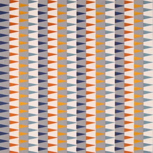 Azul Rust/Navy/Nordic | Malcolm Fabrics NZ