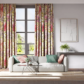 Floreale Fuchsia/Heather/Lime 120524 | Malcolm Fabrics NZ