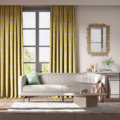 Demoiselle Chartreuse/Grape 120432 | Malcolm Fabrics NZ