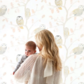 Little Owls Powder 112628 | Malcolm Fabrics NZ