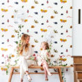 Garden Friends Poppy/Ochre/Leaf 112635 | Malcolm Fabrics NZ Garden Friends Poppy/Ochre/Leaf 112635 | Malcolm Fabrics NZ