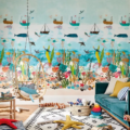 Above And Below Marine Life - 112648 | Malcolm Fabrics NZ