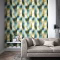 Oscillation Adriatic/Sand 112752 | Malcolm Fabrics NZ