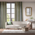 Spectro Stripe Emerald/Marine/Lichen 132827 | Malcolm Fabrics NZ