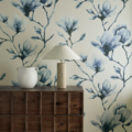 Lotus Indigo 110881 | Malcolm Fabrics NZ Lotus Indigo 110881 | Malcolm Fabrics NZ