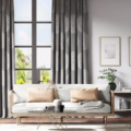 Amity Slate/Gold 132670 | Malcolm Fabrics NZ