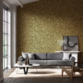 Melodic Gold/Black Earth 112829 | Malcolm Fabrics NZ