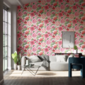 Dahlia Blossom/Emerald/New Beginnings 112843 | Malcolm Fabrics NZ Dahlia Blossom/Emerald/New Beginnings 112843 | Malcolm Fabrics NZ