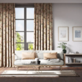 Helianthus Moonstone/Succulent/Bleached Coral 121074 | Malcolm Fabrics NZ