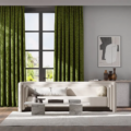 Lyrical Forest/Black Earth 133878 | Malcolm Fabrics NZ
