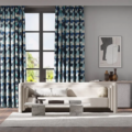 Popova Onsen/Japanese Ink/Silver Willow 133886 | Malcolm Fabrics NZ