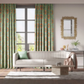 Ixora Sky/Cascade/Vermillion 133894 | Malcolm Fabrics NZ