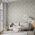 Ardisia Soft Focus/Oyster/Gold 112773 | Malcolm Fabrics NZ