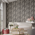 Matupi Gilver/ Ebony 112775 | Malcolm Fabrics NZ