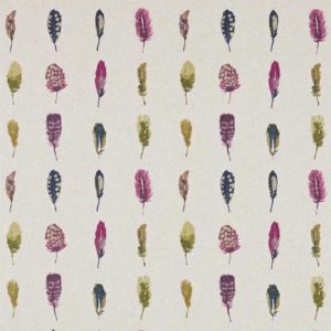 Limosa Loganberry/Raspberry/Olive | Malcolm Fabrics NZ