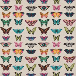 Papilio Flamingo/Papaya/Loganberry | Malcolm Fabrics NZ