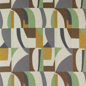 Bodega Saffron/Charcoal/Wasabi | Malcolm Fabrics NZ