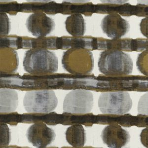 Delphis Charcoal/Gold | Malcolm Fabrics NZ