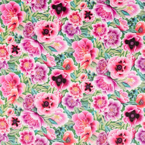 Marsha Apple/Peony/Magenta | Malcolm Fabrics NZ