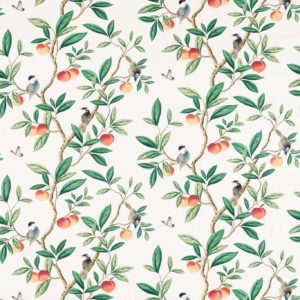 Ella Fig Blossom/Fig Leaf/ Nectarine | Malcolm Fabrics NZ