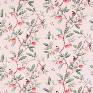 Ella Powder/ Sage / Peach | Malcolm Fabrics NZ