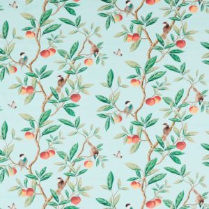 Ella Sky/Fig Leaf/ Nectarine | Malcolm Fabrics NZ