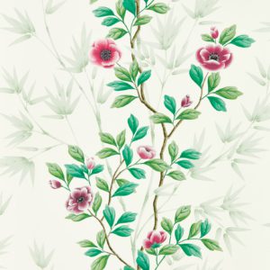 Lady Alford Fig Blossom/ Magenta | Malcolm Fabrics NZ
