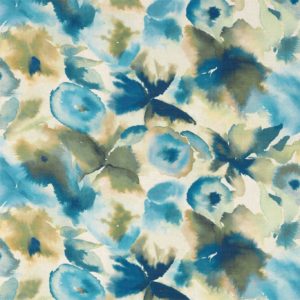 Flores Sky/Emerald/Zest | Malcolm Fabrics NZ