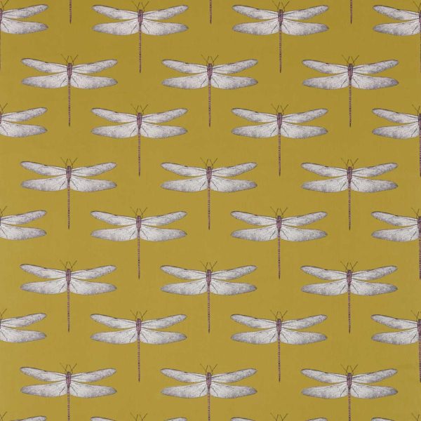 Demoiselle Chartreuse/Grape | Malcolm Fabrics NZ