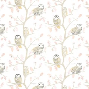 Little Owls Powder | Malcolm Fabrics NZ
