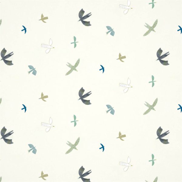 Skies Above Duck Egg/Linen | Malcolm Fabrics NZ