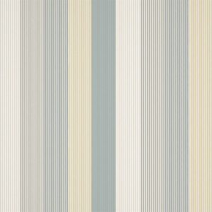 Funfair Stripe Calico/Cloud/Pebble/Duckegg | Malcolm Fabrics NZ