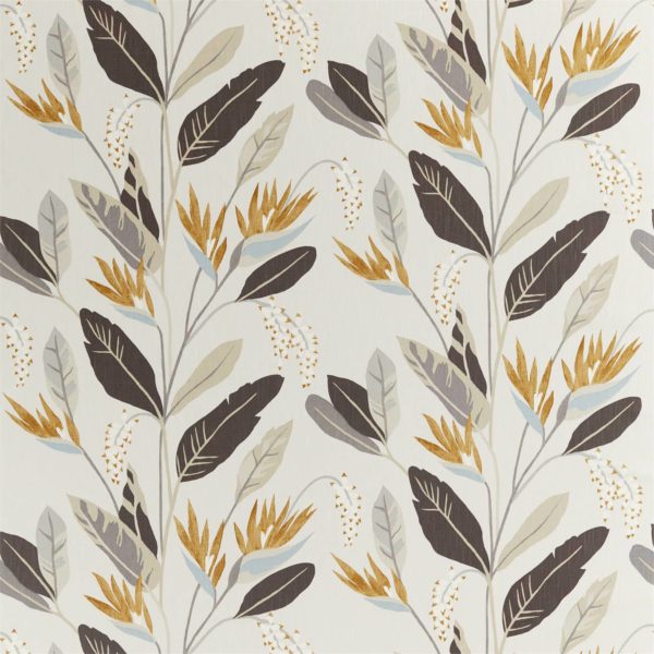 Llenya Honey/Jet/Jute | Malcolm Fabrics NZ