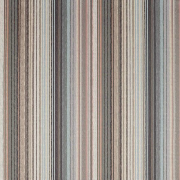 Spectro Stripe Steel/Blush/Sky | Malcolm Fabrics NZ