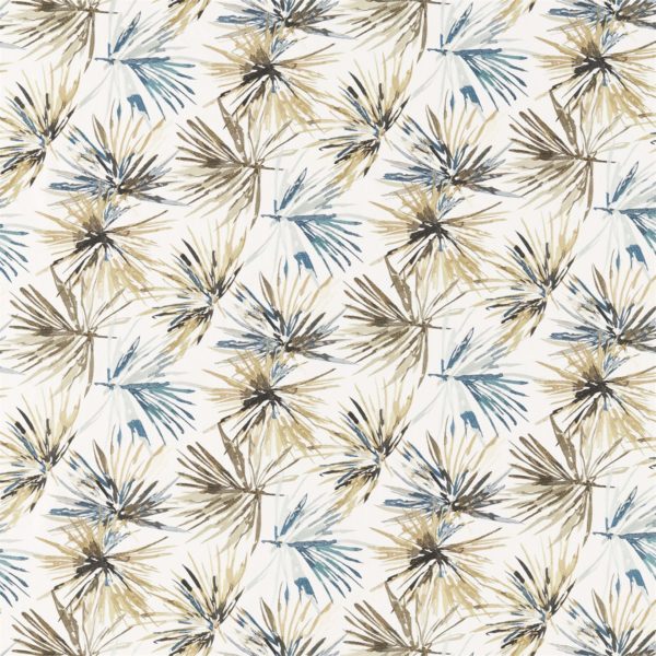 Aucuba Ink/Gold | Malcolm Fabrics NZ