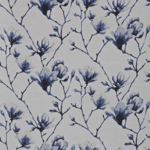 Lotus Indigo/Silver | Malcolm Fabrics NZ