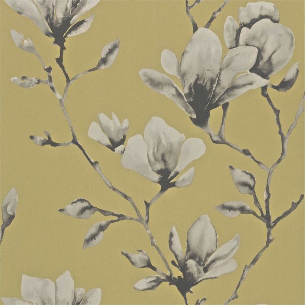 Lotus Mustard | Malcolm Fabrics NZ