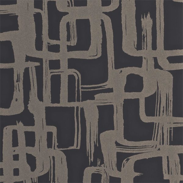 Asuka Gold/Onyx | Malcolm Fabrics NZ