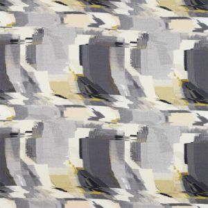 Perspective Charcoal/Gold | Malcolm Fabrics NZ