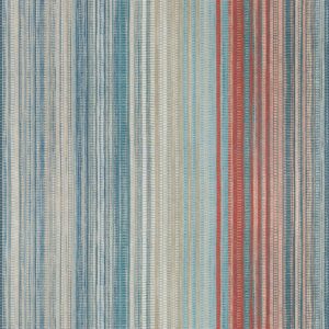 Spectro Stripe Teal/Sedona/Rust | Malcolm Fabrics NZ
