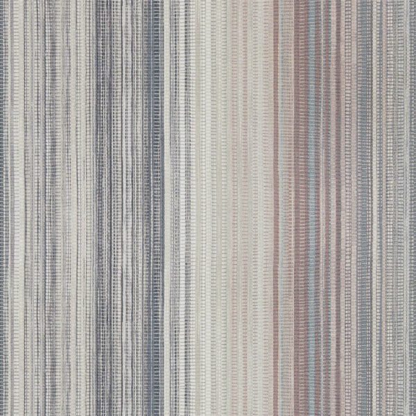 Spectro Stripe Steel/Blush | Malcolm Fabrics NZ