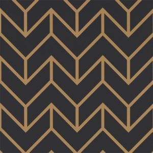 Tessellation Graphite/Gold | Malcolm Fabrics NZ