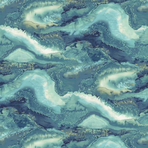 Reflected Obsidian Azurite | Malcolm Fabrics NZ