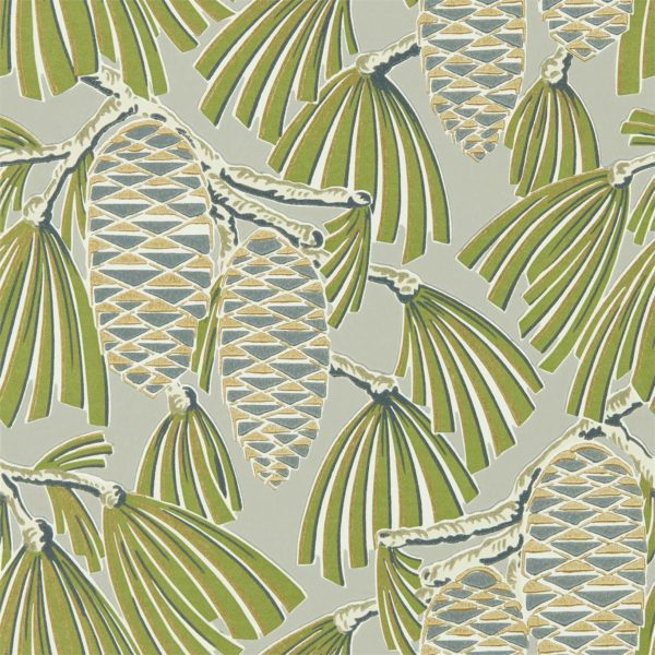 Foxley Fern Stone | Malcolm Fabrics NZ