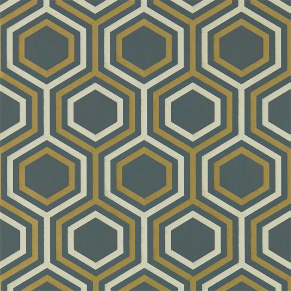 Selo Ebony/Gold | Malcolm Fabrics NZ